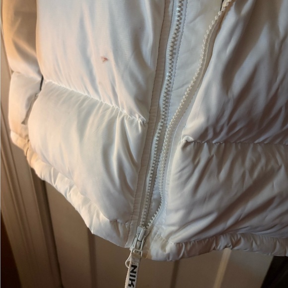 Vintage 90s Nike Swoosh Puffer Coat With Removable Hood | XXL | Unisex - Picture 5 of 11